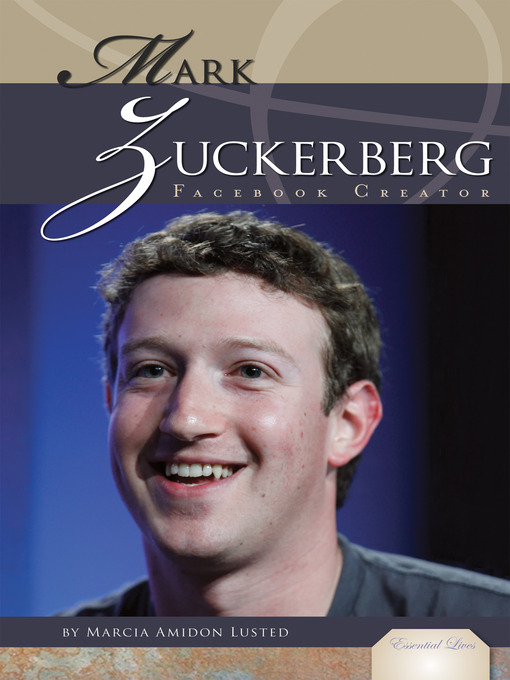 Cover image for Mark Zuckerberg